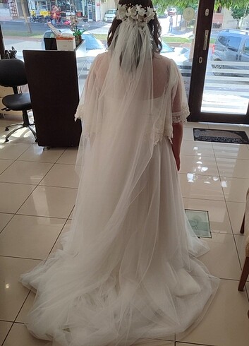 Özel dikim vintage gelinlik - Görsel 6