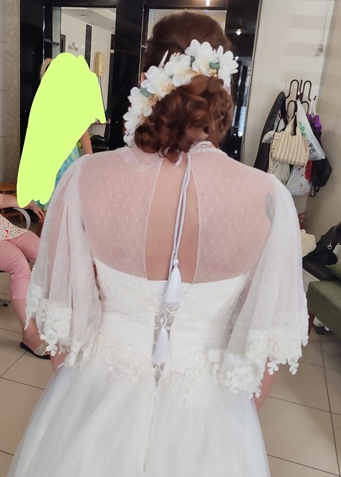 Özel dikim vintage gelinlik - Görsel 4