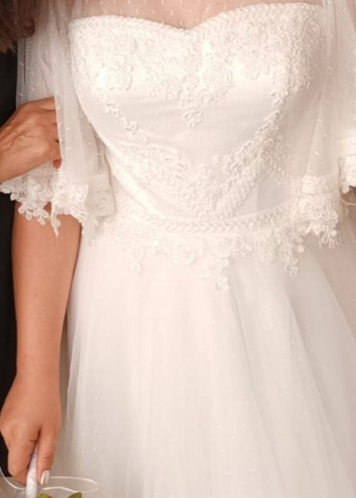 Özel dikim vintage gelinlik - Görsel 5