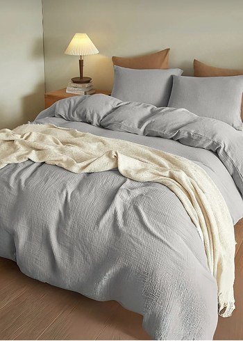 müslin nevresim takımı çift kişilik - Görsel 3