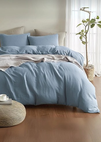 müslin nevresim takımı çift kişilik - Görsel 8