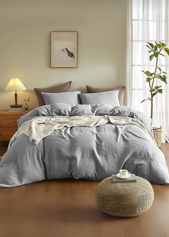 müslin nevresim takımı çift kişilik - Görsel 4