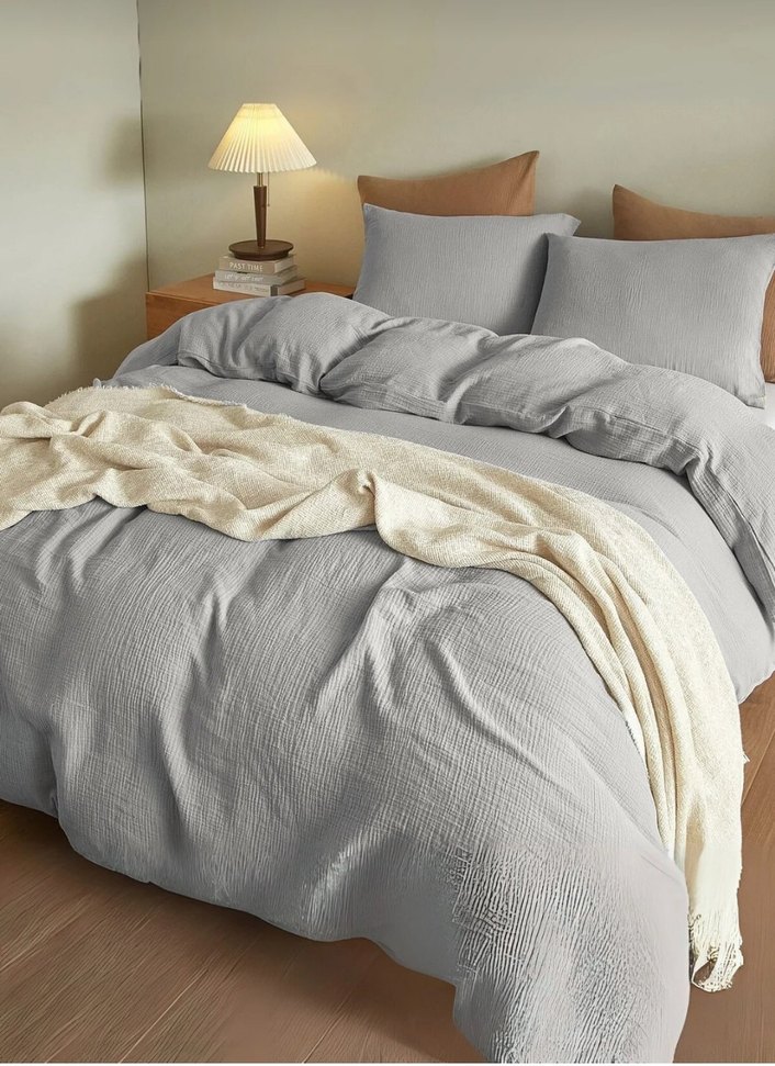 müslin nevresim takımı çift kişilik - Görsel 3