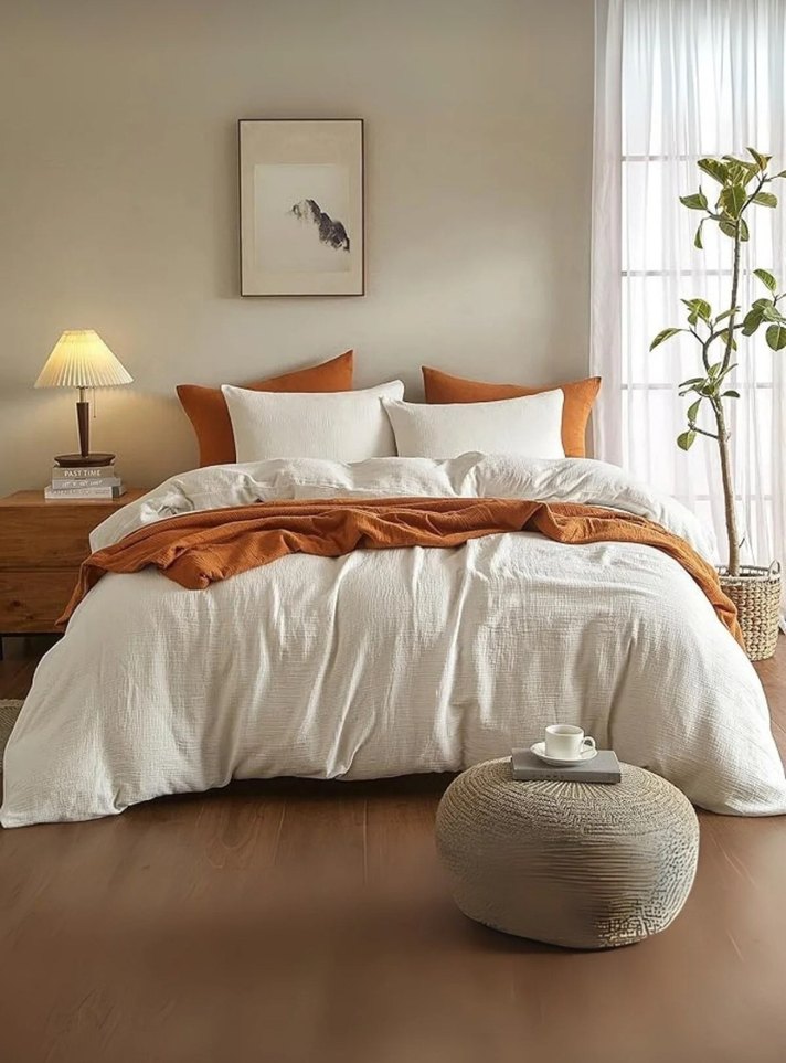 müslin nevresim takımı çift kişilik - Görsel 2