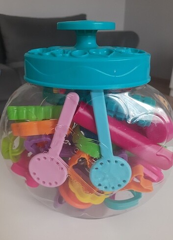 Beden Play doh oyun hamuru kalıpları