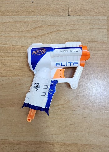  Renkli Nerf Elite Triad EX-3 Oyuncak Tabanca