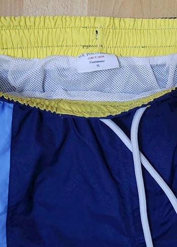 Erkek Mavi Renkli Mayo Spor Şort - Görsel 7