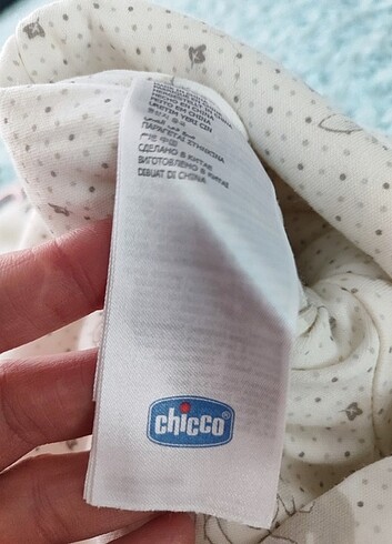 Chicco Chicco 3- 6 ay peluş bebek tulumu