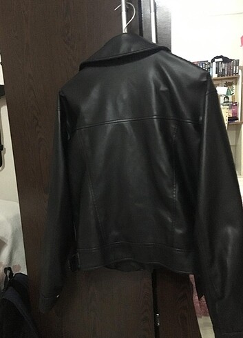 LC Waikiki LCW Siyah Deri Ceket