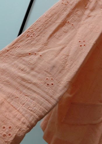 Düğmeli Kısa Bej Kadın Blazer Ceket - Görsel 2