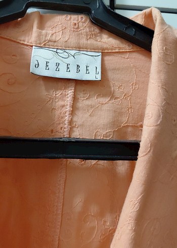 Düğmeli Kısa Bej Kadın Blazer Ceket - Görsel 3