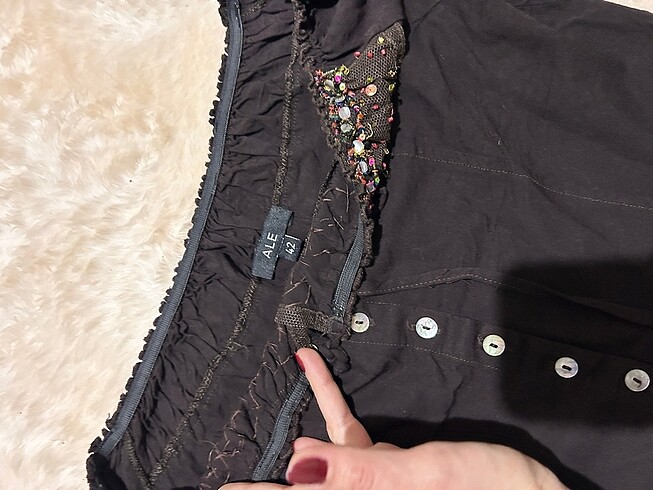 Zara Kayık yaka bluz