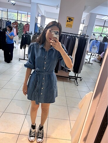 Zara kot elbise