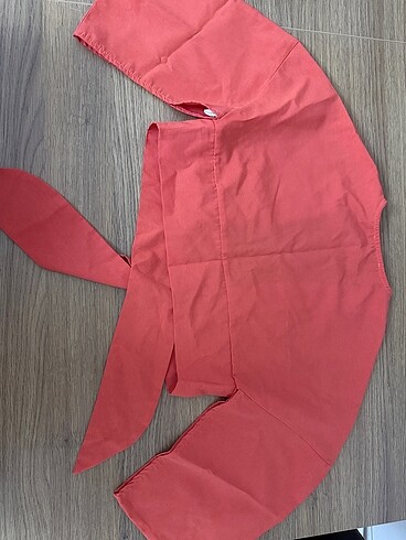 s Beden kırmızı Renk Yengeçli bikini üstü