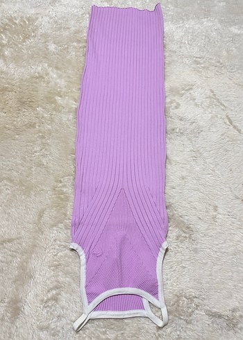 Lacoste Kadın Pembe Triko Elbise - Görsel 5