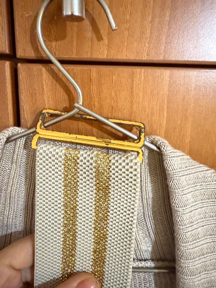 Bej Uzun Örgü Kadın Hırka - Görsel 3