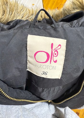 Gri Kadın Midi Kışlık Ceket Kapüşonlu - Görsel 3