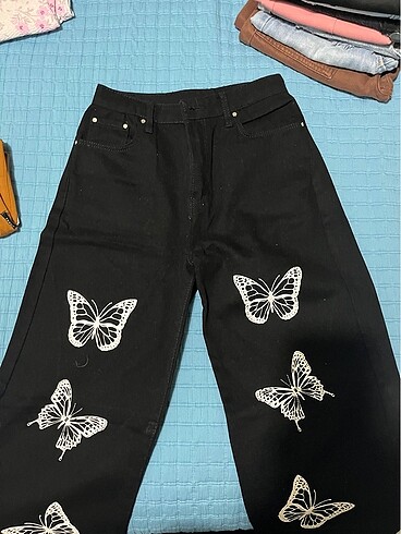 Trendyol & Milla Kelebek Detay Palazzo Jean