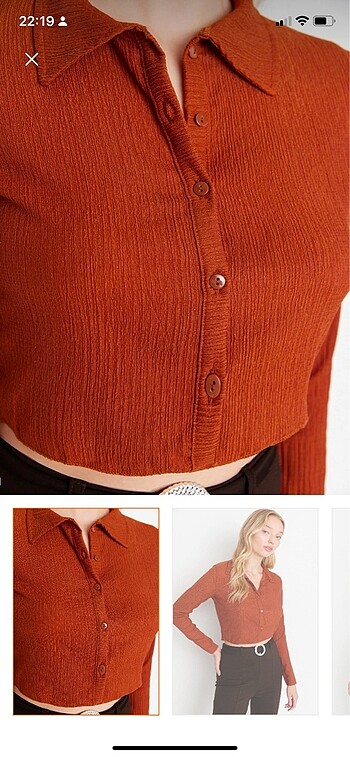 Crop bluz