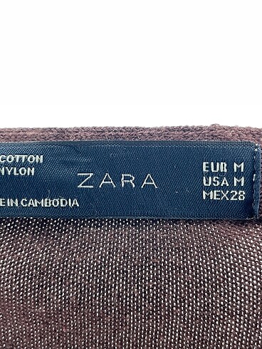 m Beden kahverengi Renk Zara Hırka %70 İndirimli.