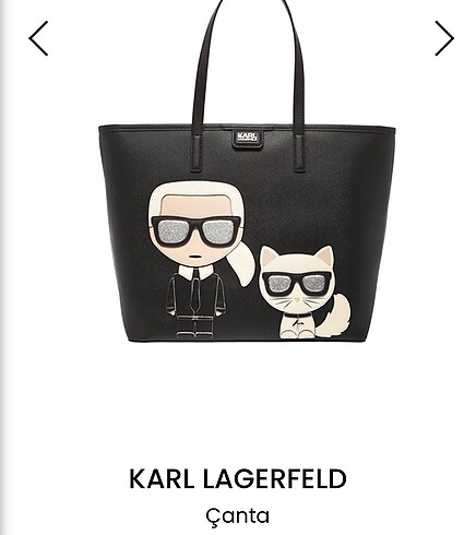 Karl Lagerfeld ikonik çanta