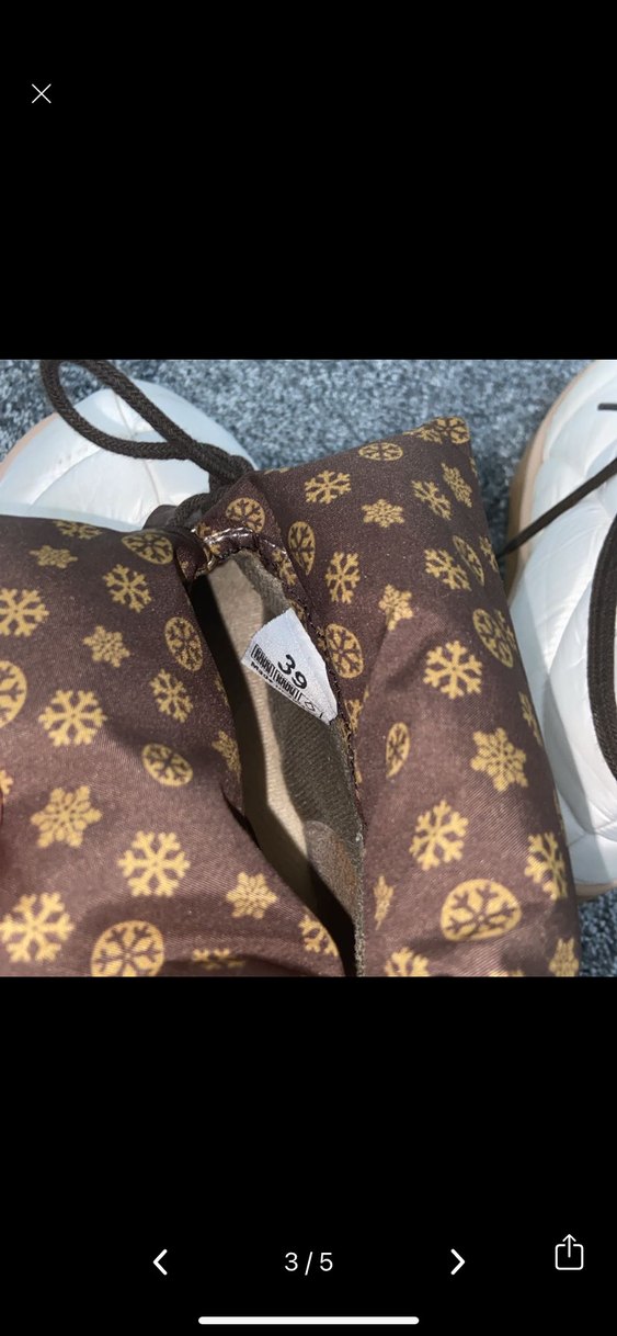 Gri Bant Detaylı Beyaz Kadın Dolgu Topuk Bot - Görsel 3