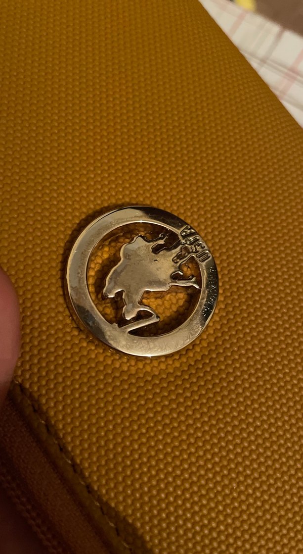 Koyu hardal sarısı Fermuarlı Kadın Portföy Cüzdan - Görsel 4