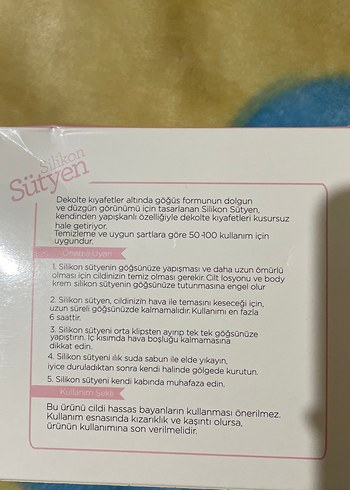 Bej Silikon Sütyen - Görsel 2