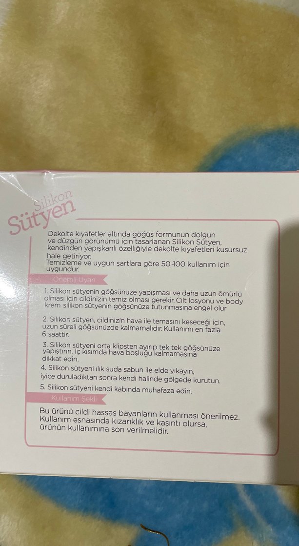 Bej Silikon Sütyen - Görsel 2