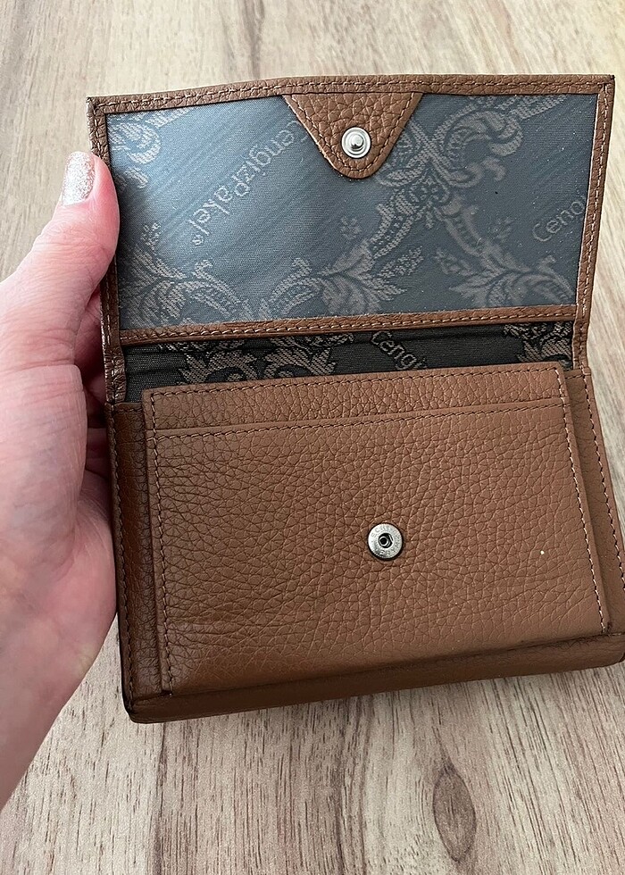 Cengiz Pakel hakiki deri cüzdan - Görsel 3