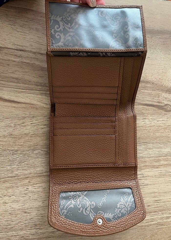 Cengiz Pakel hakiki deri cüzdan - Görsel 5