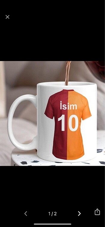 GALATASARAY Baskılı Kişiye Özel Bardak