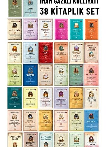 İmam-ı Gazali Külliyatı - 38 Kitap Seti