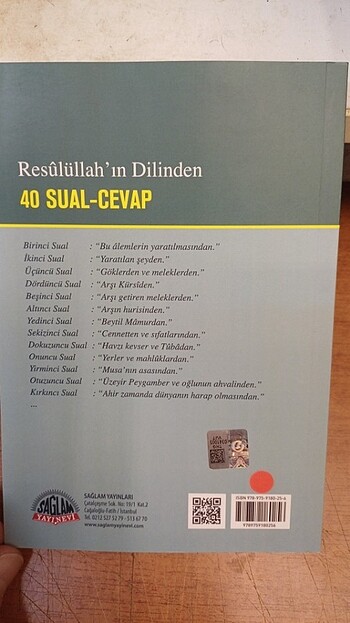 40 SUAL 40 CEVAP