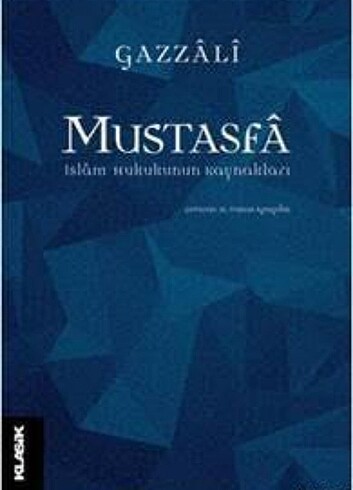 Mustasfa; İslam Hukukunun Kaynakları