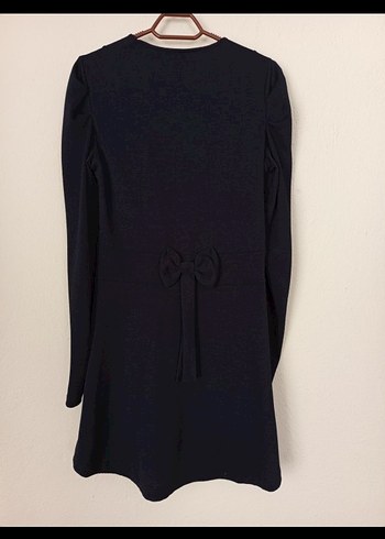 Düğmeli Siyah Süet Uzun Kadın Kaban - Görsel 2