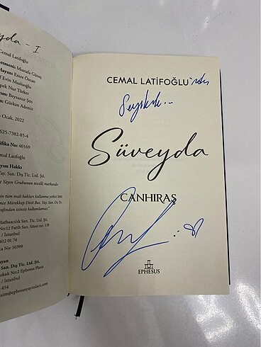 Beden Süveyda Canhıraş (Cemal Latifoğlu) Ciltli İmzalı