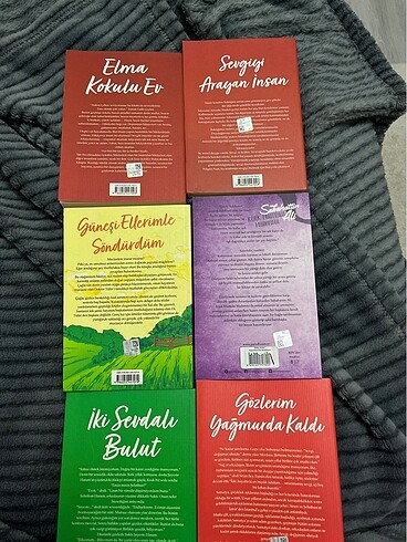 6 LI KİTAP PAKETİ YAZARLAR:HÜLYA SÖNMEZ   MEHTAP ABDİ  SABAHATTİ - Görsel 9