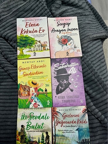 6 LI KİTAP PAKETİ YAZARLAR:HÜLYA SÖNMEZ   MEHTAP ABDİ  SABAHATTİ - Görsel 8