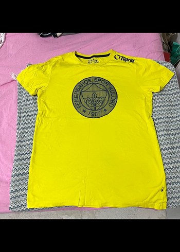 Sarı  BaskılıTişört Velcro Detaylı - Görsel 2