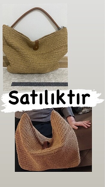 Zara El örmesi hasır çanta