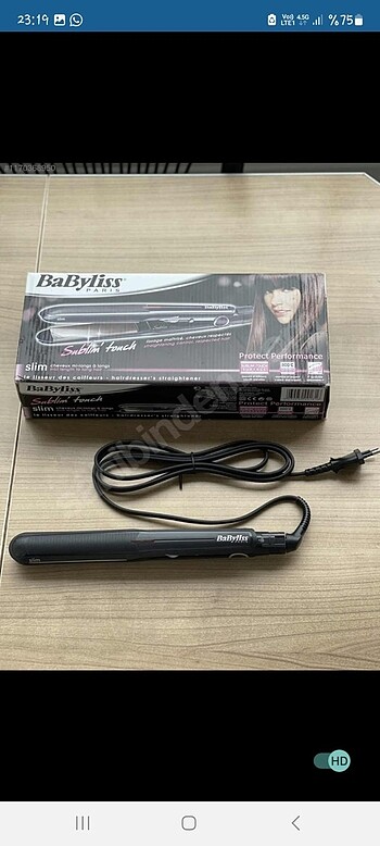 BaByliss saç düzleştirici