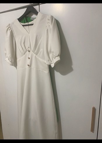 V Yaka Mini Beyaz söz nişan - Görsel 4