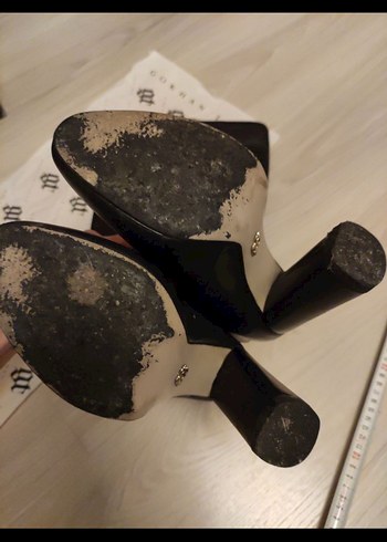 Siyah Deri Gotik Dizüstü Kadın Çizme - Görsel 3