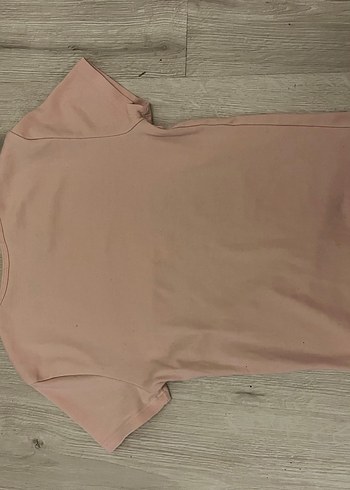 Stradivarius Pembe Kısa Kollu Crop Top