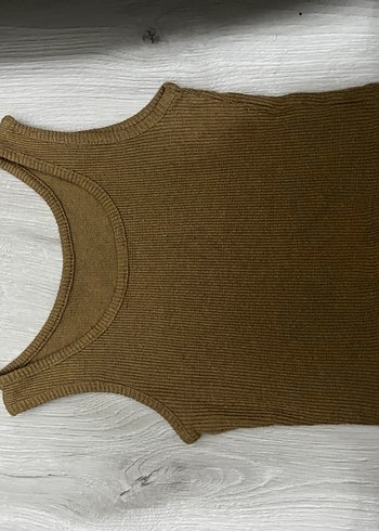 Bej kısa crop