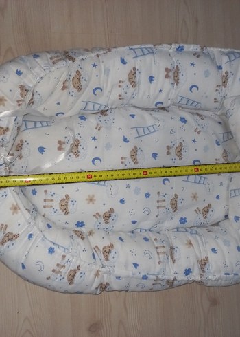 Bebek Yatağı ve Yastıklı Uyku Minderi Babynest - Görsel 2