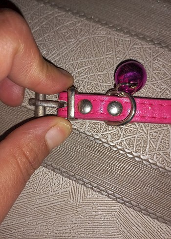 Renkli Pembe Kedi Boyunluğu - Görsel 3