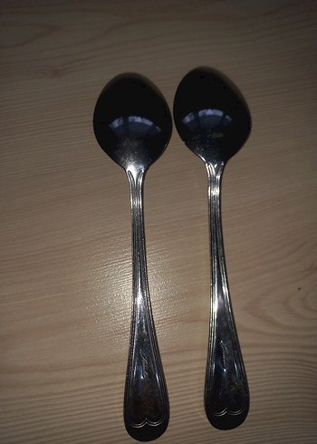 Parlak Siyah 2'li Kaşık Seti - Görsel 2