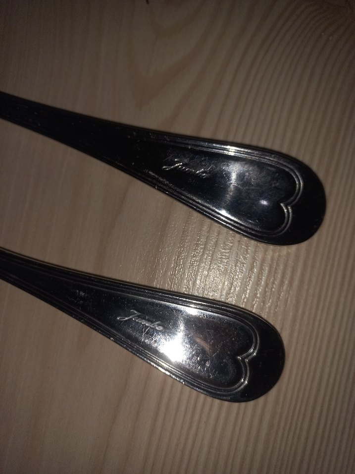 Parlak Siyah 2'li Kaşık Seti - Görsel 3